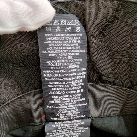 Gucci Monogram Bucket Hat - Size 59 - Picture 6 of 9